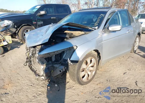 2008 Honda Accord 2.4 Ex из США, поврежденный, VIN JHMCP26728C001071